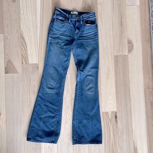 Madewell Flea Market Flare Jeans in Maribel Wash High Rise